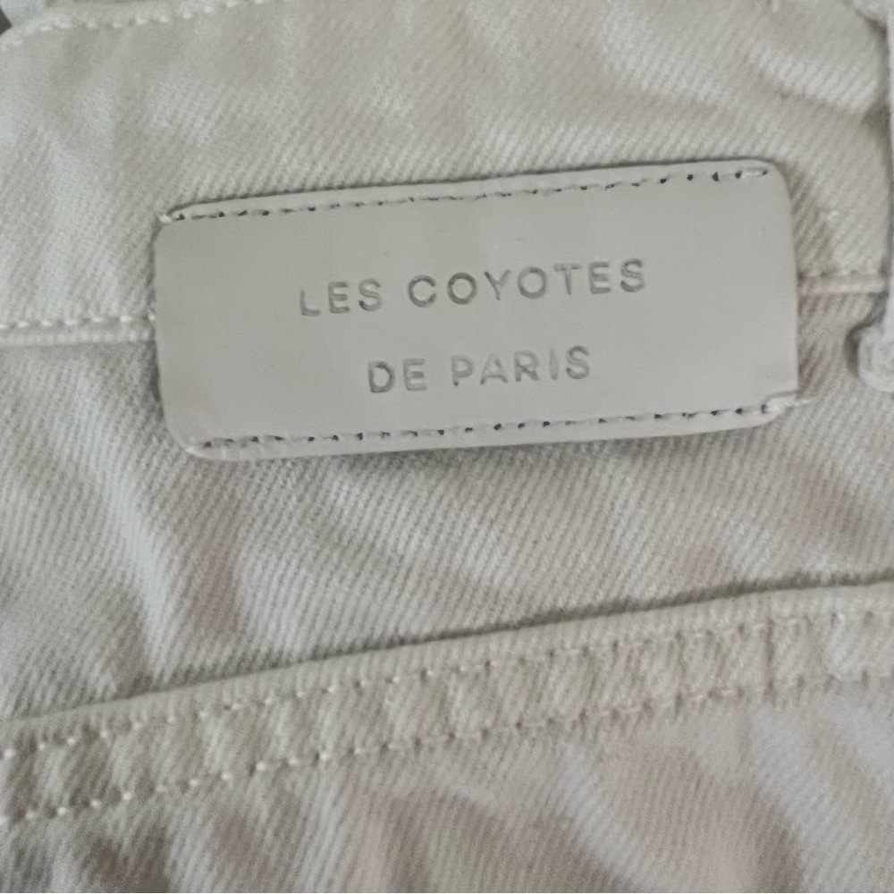 Les Coyotes De Paris Dewi Jeans in White Size US 26 FR 34 - Picture 7 of 10